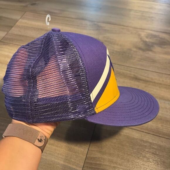 Nike LSU‎ Tigers Purple Baseball Style SnapBack Hat - Picture 2 of 6